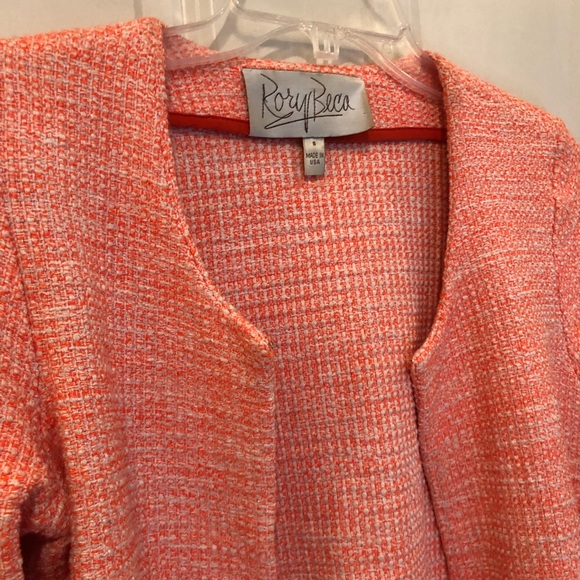 Rory Beca Coral Bouclé Tweed Jacket - Picture 2 of 3
